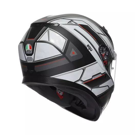 Agv K3 E2206 Rivia Мотошлем Black White Matt Белый