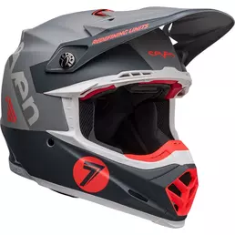 Bell Moto-9s Flex Seven Vanguard Мотошлем Charcoal Серый