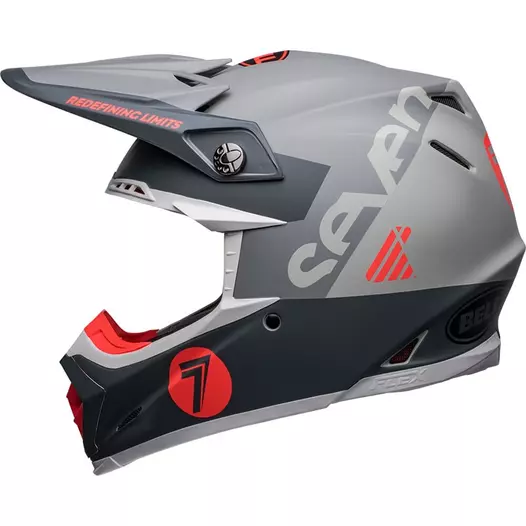 Bell Moto-9s Flex Seven Vanguard Мотошлем Charcoal Серый