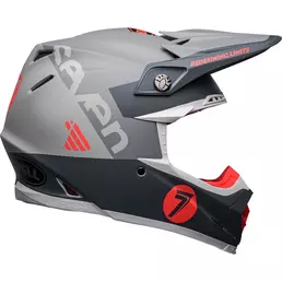 Bell Moto-9s Flex Seven Vanguard Мотошлем Charcoal Серый