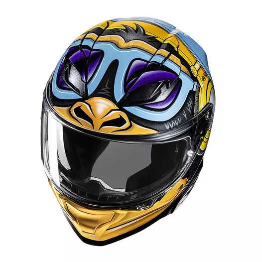 Hjc F71 Monkey Dj Мотошлем Синий