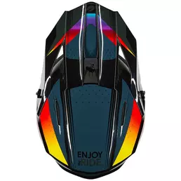 O Neal 1 Srs 2206 Rc V.26 Мотошлем Multicolor Черный