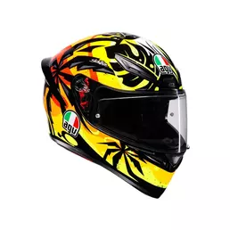 Agv K1 S E2206 Tropicrush Мотошлем Black Orange Оранжевый