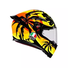 Agv K1 S E2206 Tropicrush Мотошлем Black Orange Оранжевый