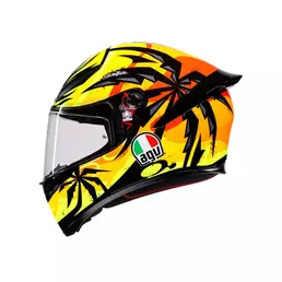 Agv K1 S E2206 Tropicrush Мотошлем Black Orange Оранжевый