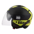 Blauer Bet Ht Мотошлем Black Yellow Желтый