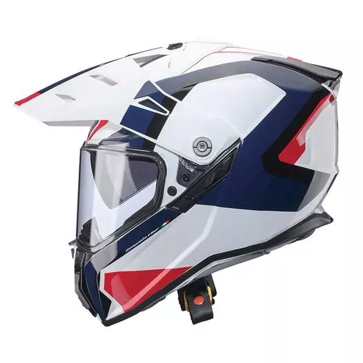 Caberg Tanami Scram Мотошлем White Red Blue Белый