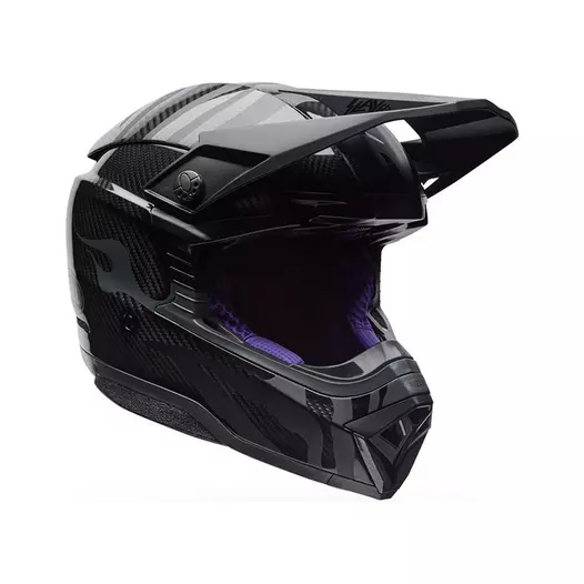 Bell Moto-10 Spherical Slayco Amber Special Edition Мотошлем Красный
