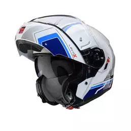 Caberg Levo X Elite Modular Мотошлем White Red Blue Белый