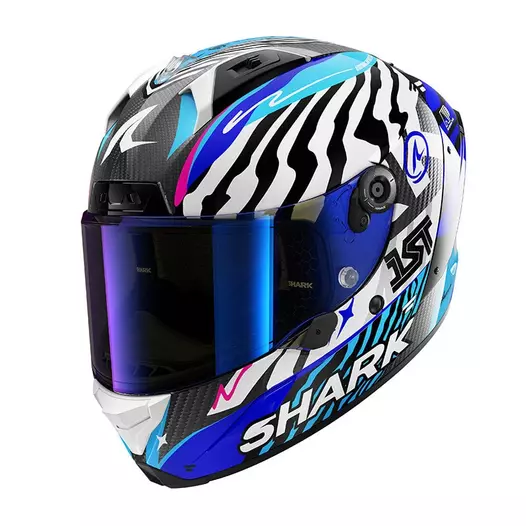 Shark Aeron Speed-fancy Мотошлем Blue Синий (размер: s)
