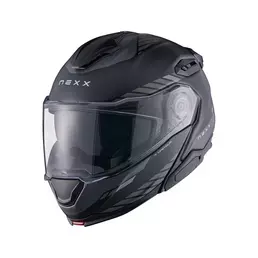 Nexx X.lifetour Globe Мотошлем Black Grey Matt Серый