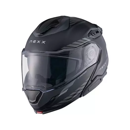 Nexx X.lifetour Globe Мотошлем Black Grey Matt Серый