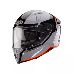Caberg Avalon X Pure Мотошлем Grey Red Fluo Серый