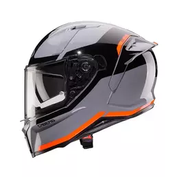 Caberg Avalon X Pure Мотошлем Grey Red Fluo Серый