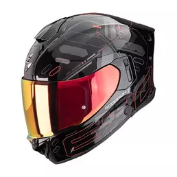 Scorpion Exo 530 Air Fond Мотошлем Black Red Красный