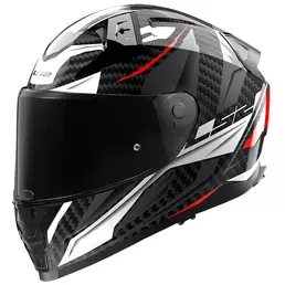 Ls2 Ff811 Vector 2 Carbon Savage Мотошлем White Белый (размер: s)