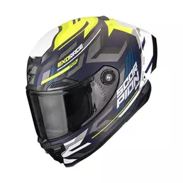 Scorpion Exo Race Air Kobra Мотошлем Blue Yellow Matt Синий (размер: xs)