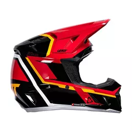 Leatt Moto 7.5 V26 Мотошлем Kit Red Красный