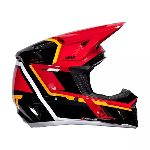Leatt Moto 7.5 V26 Мотошлем Kit Red Красный