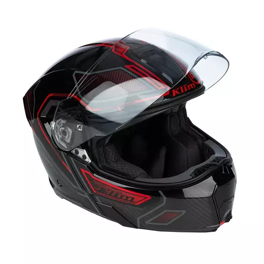 Klim Gt1 Expedition Encrypted Modular Мотошлем Red Красный