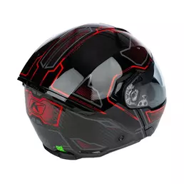 Klim Gt1 Expedition Encrypted Modular Мотошлем Red Красный