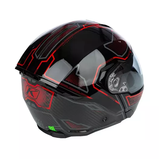 Klim Gt1 Expedition Encrypted Modular Мотошлем Red Красный
