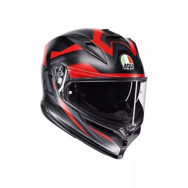Agv K7 E2206 Glimpse Мотошлем Black Red Matt Красный