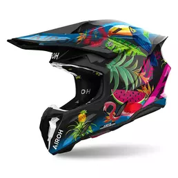 Airoh Twist 3 Amazonia Мотошлем Gloss Черный (размер: xs)