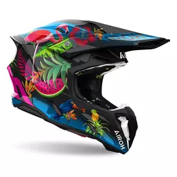 Airoh Twist 3 Amazonia Мотошлем Gloss Черный