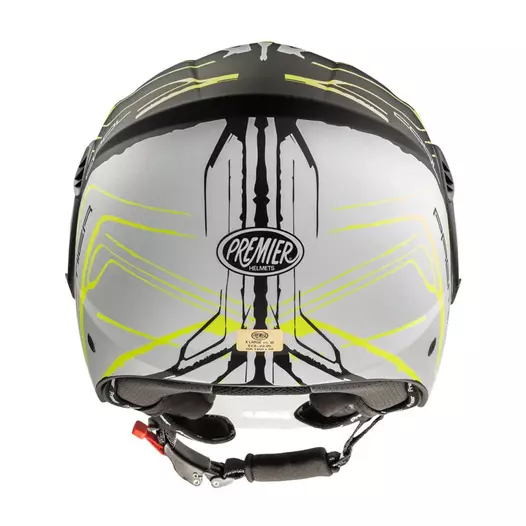 Premier Cool Nt Y 8 Bm Мотошлем Yellow Желтый