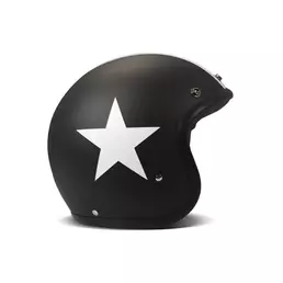 Dmd Jet Retro Star Мотошлем Black Черный (размер: xs)
