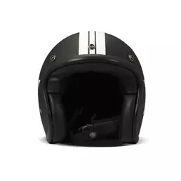 Dmd Jet Retro Star Мотошлем Black Черный