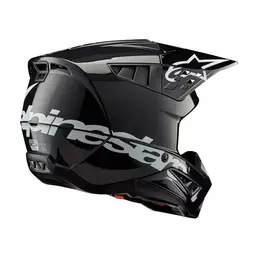 Alpinestars Sm5 2206 Corp Мотошлем Black Черный