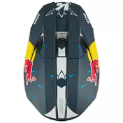 Kini Red Bull Mx3 1.0 Мотошлем Blue White Синий