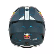 Kini Red Bull Mx3 1.0 Мотошлем Blue White Синий