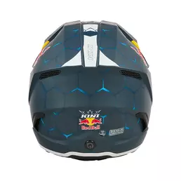 Kini Red Bull Mx3 1.0 Мотошлем Blue White Синий