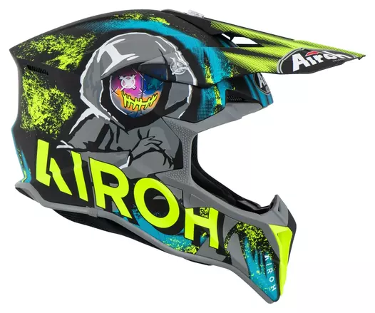 Wraaap Alien Le Yellow, Grey, Black