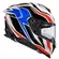 Premier Hyper Rw 13 Мотошлем Red Blue Белый