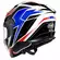 Premier Hyper Rw 13 Мотошлем Red Blue Белый