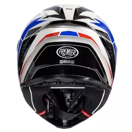 Premier Hyper Rw 13 Мотошлем Red Blue Белый