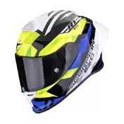 Scorpion Exo R1 Evo 2 Air Valere Мотошлем Blue Yellow Желтый
