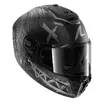 Shark Spartan Rs Carbon Shiever Mat Мотошлем Silver Серый
