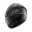 Shark Spartan Rs Carbon Shiever Mat Мотошлем Silver Серый