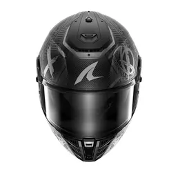Shark Spartan Rs Carbon Shiever Mat Мотошлем Silver Серый