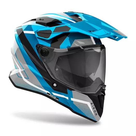 Airoh Commander 2 Mavick Мотошлем Cerulean Blue Синий