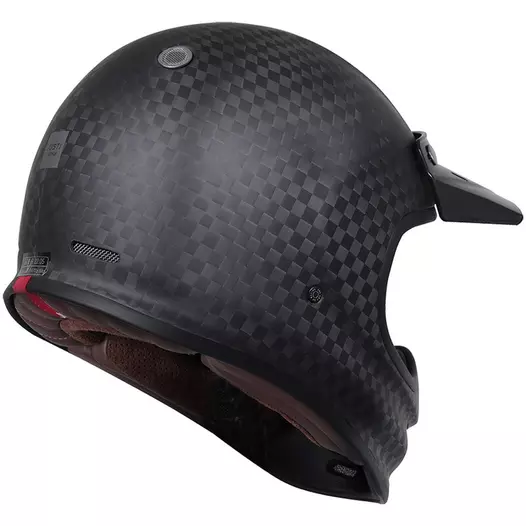 Just-1 J Storm Carbon Мотошлем Black Черный