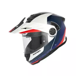 Acerbis Rider Modular Мотошлем White Blue Red Белый