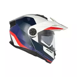 Acerbis Rider Modular Мотошлем White Blue Red Белый