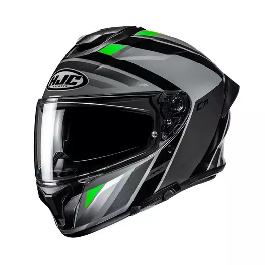 Hjc C71 Faber Мотошлем Green Зеленый (размер: xs)