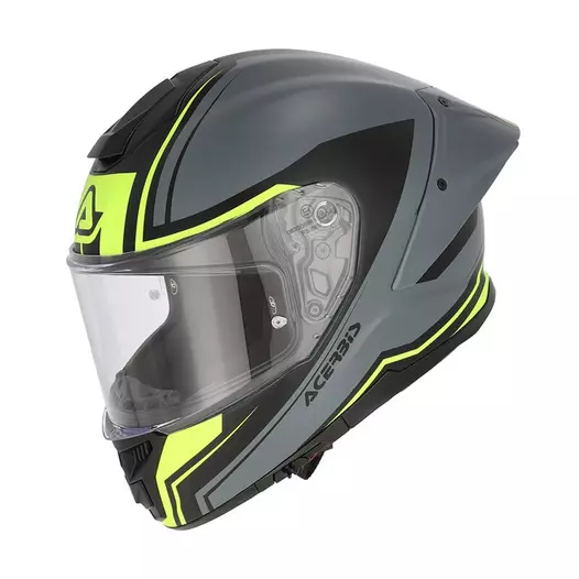 Acerbis Tarmak-x Мотошлем Grey Yellow Желтый (размер: xs)